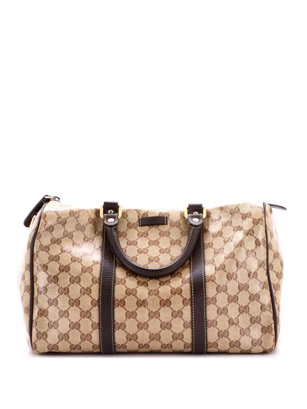 Gucci Joy Boston Bag Gg Coated Canvas #373115G10B